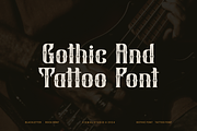 Scream Steam - Gothic Blackletter, a Blackletter Font by Viswal Studio (Thumbnail 4 of 7)