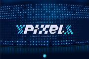 Pixel, a Font by WAP (Thumbnail 1 of 6)