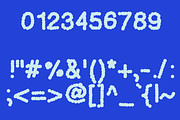 The Thinker bubble dotted fun font, a Handwritten Font by Ashiya Pixel (Thumbnail 18 of 21)