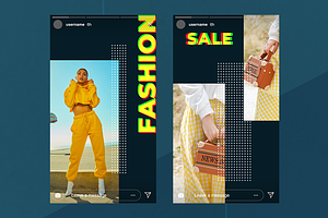 Fashion Instagram Stories Templates