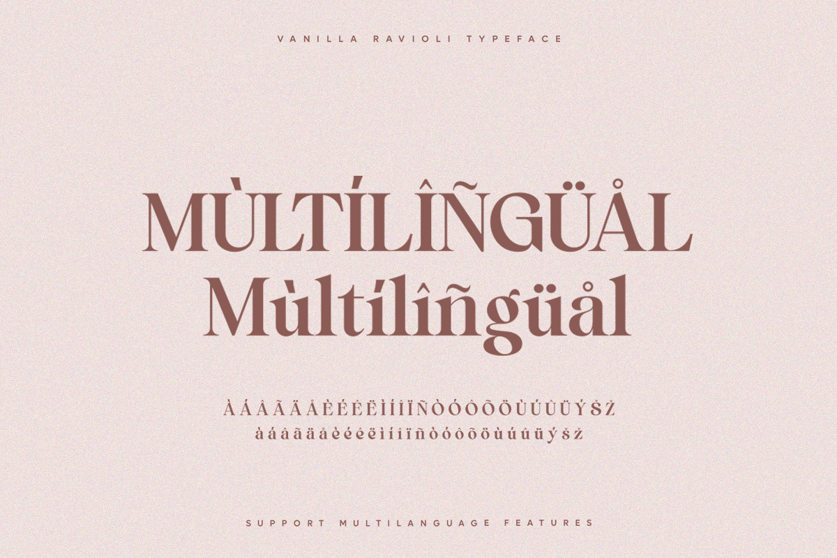 Vanilla Ravioli | Chic Ligature Font, a Serif Font by Pentagonistudio (Photo 8 of 10)