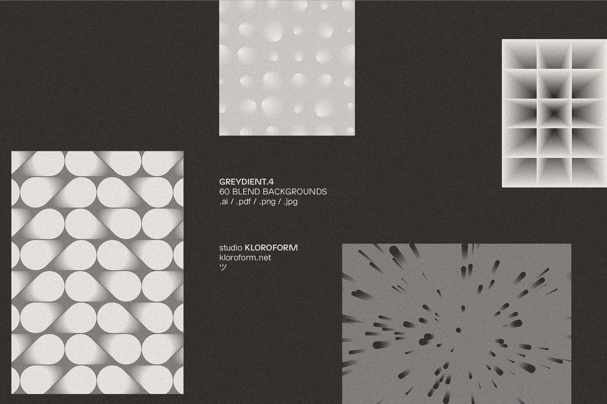 Greydient 4, an Object Graphic by kloroform (Photo 16 of 26)