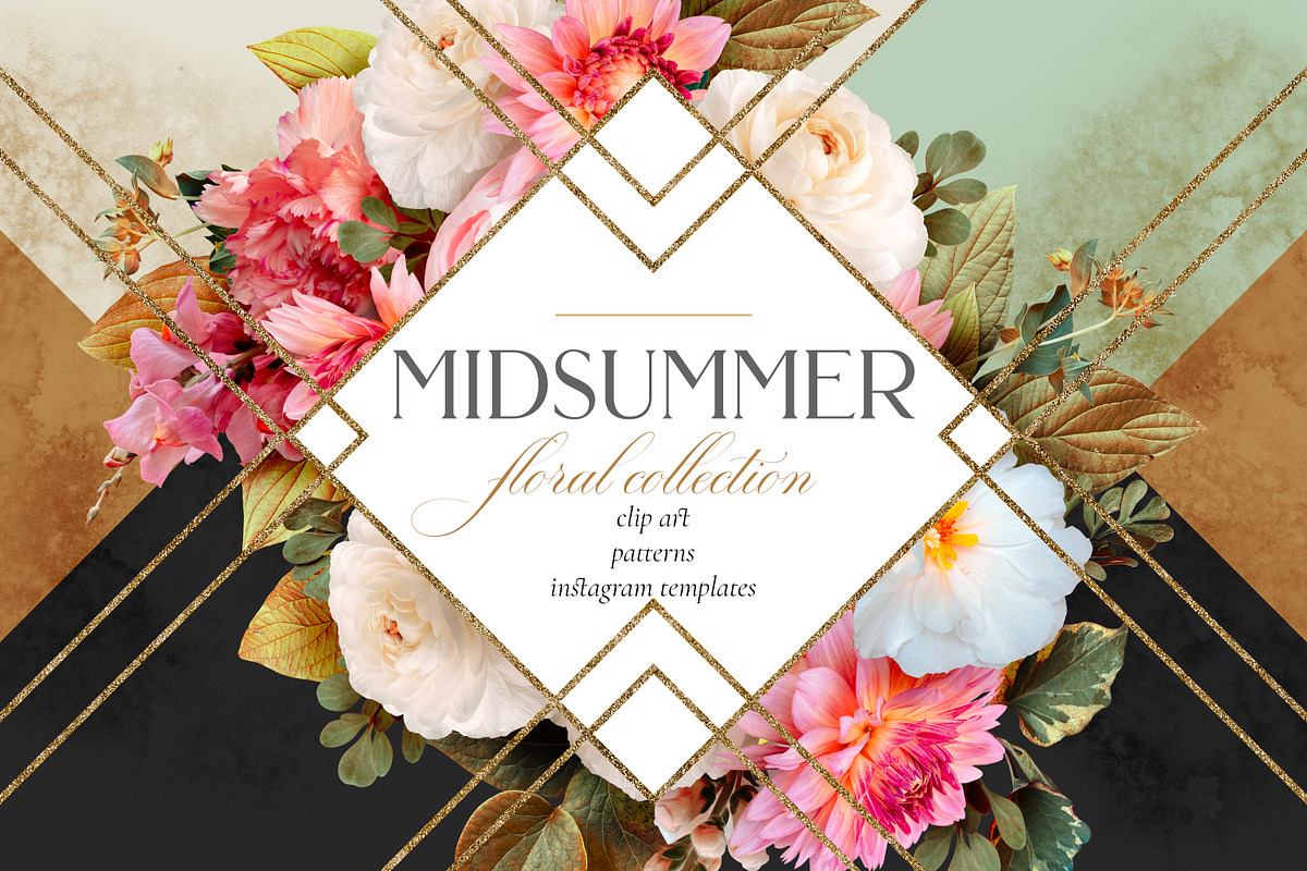 Midsummer Floral Collection, an Object Graphic by Eclectic Anthology (Photo 1 of 13)