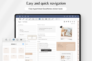 Digital Planner Stickers, GoodNotes