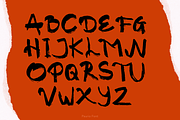 Paurio Brush Font, a Handwritten Font by madeDeduk (Thumbnail 3 of 8)
