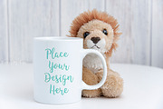 Kids white mug mockup psd cup, a Cups & Container Mockup by Leo Flo Mockups (Thumbnail 2 of 5)