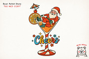 Christmas Colorful Hand-Drawn PNG, an Illustration by GlitterCraft (Thumbnail 22 of 46)
