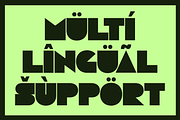 Nobu - Bold Block Display Logo Font, a Sans Serif Font by Pekotype (Thumbnail 5 of 15)