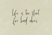 Summerback Script, a Script Font by Beck McCormick (Thumbnail 7 of 10)