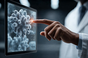 Advanced analysis in medical laborat, a Health & Medical Photo by OSORIOartist