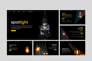 Spotlight - Google Slides Template