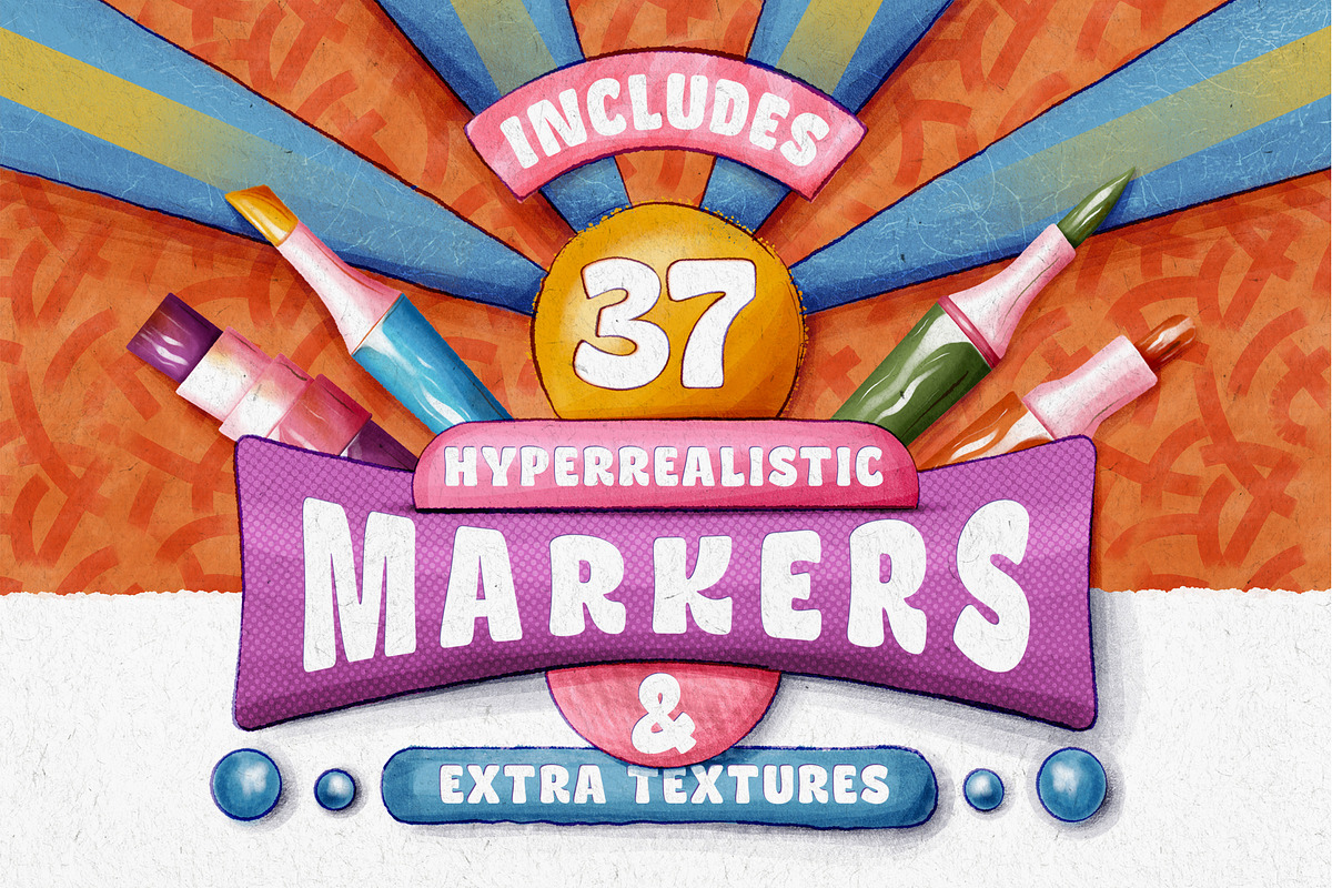 Marker Madness – Procreate Brush Set, a Brush Add-On by Shoutbam (Photo 11 of 15)