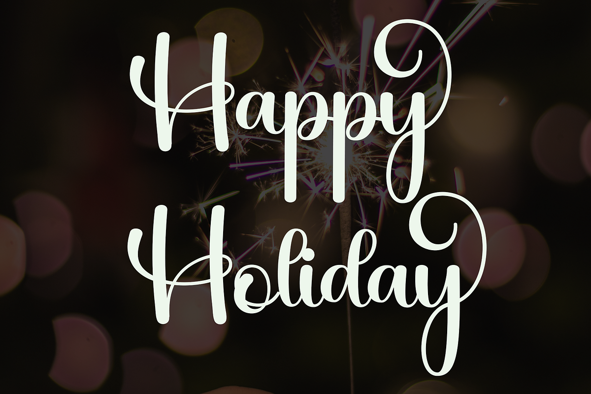 Happy Saturday, a Handwritten Font by InermediaSTUDIO (Photo 5 of 8)