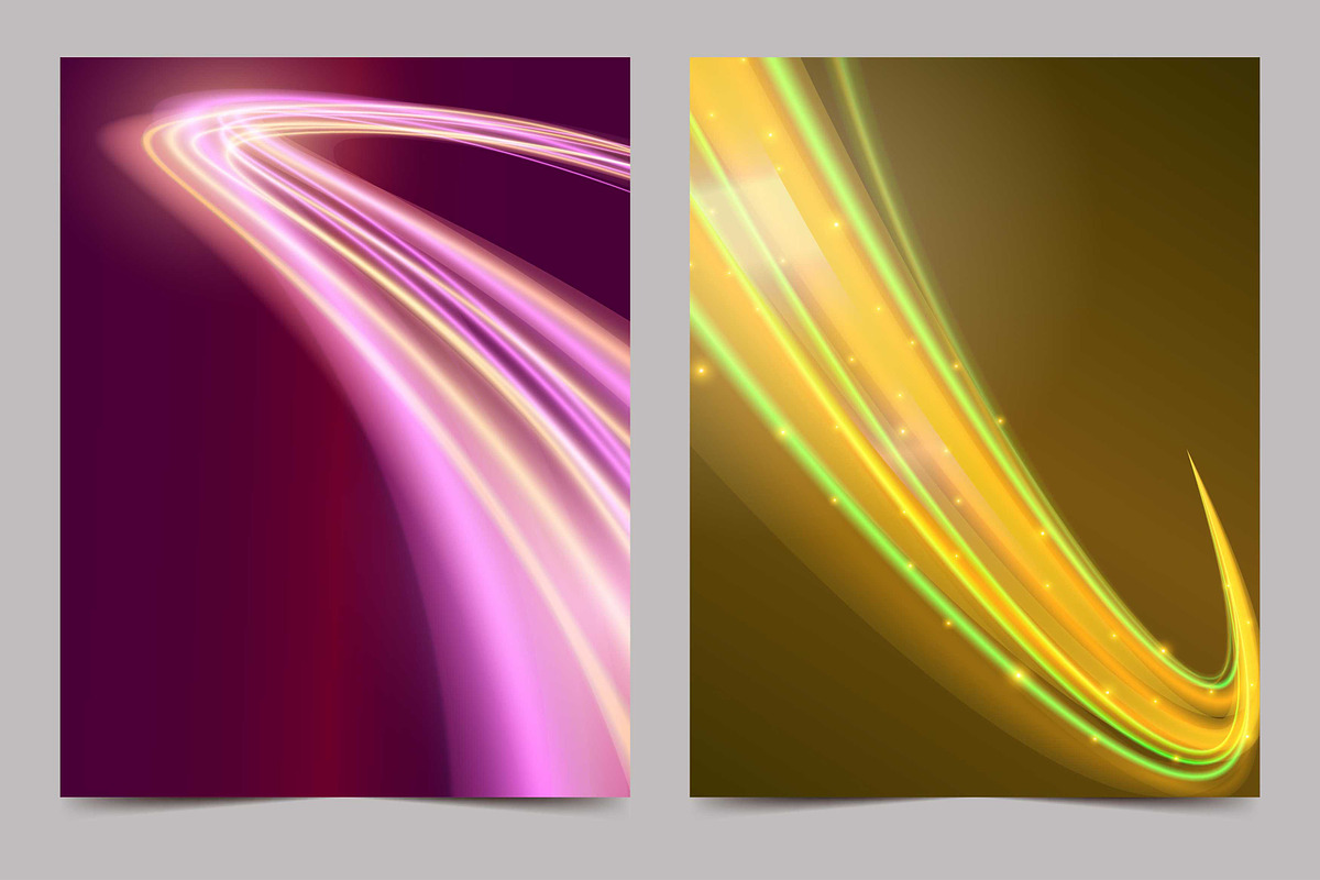 colorful light trails motion, a Background Graphic by AAN Seamless Shop