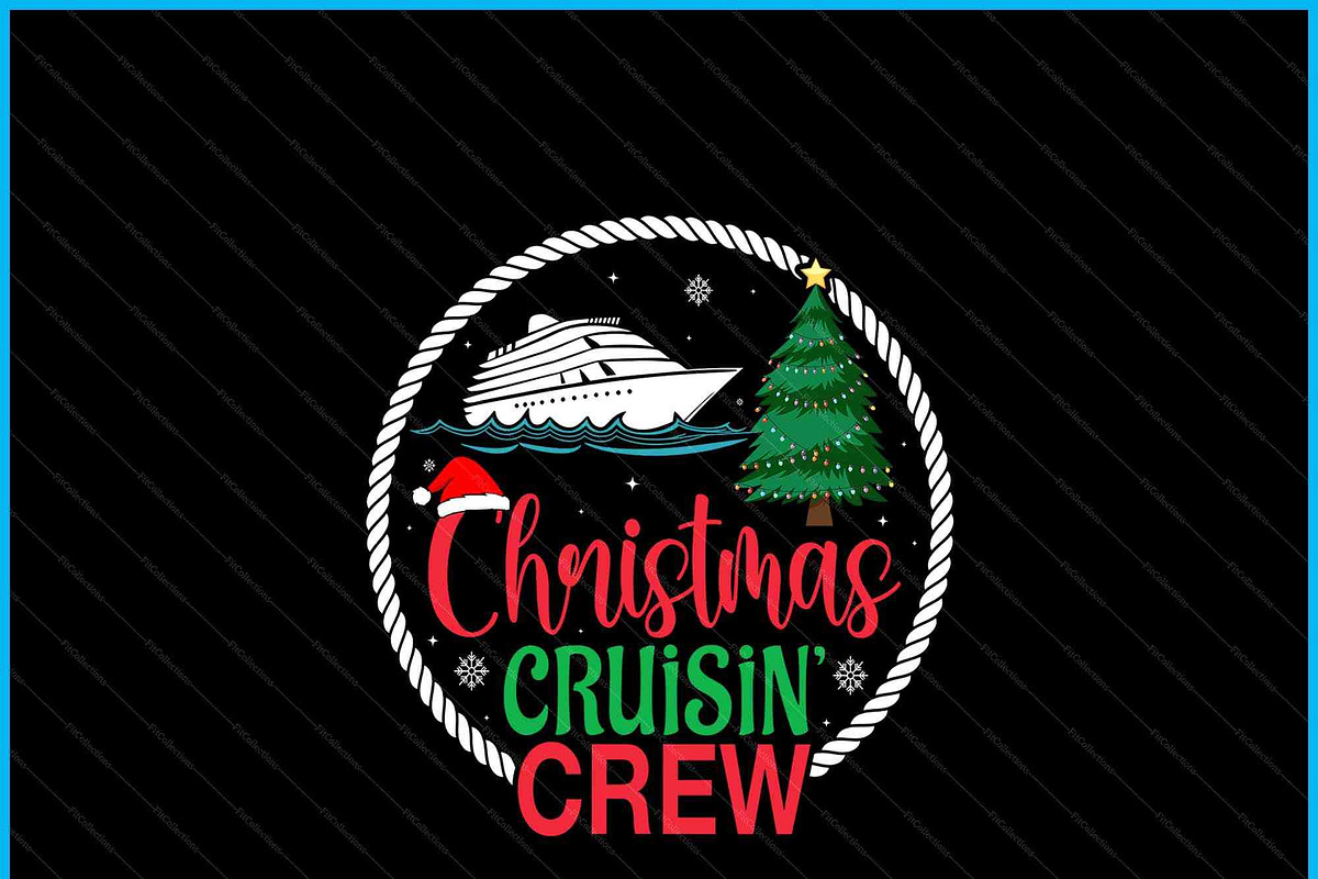 Christmas Cruise Squad Vacation SVG, a Graphic by Creativeusart (Photo 3 of 4)