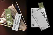 Bookmark Mockups Set, a Books & Magazine Mockup by Mocku (Thumbnail 4 of 15)