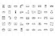 Animated Interior Icons, an Outline Icon by Prosymbols (Thumbnail 4 of 5)