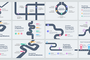 Roadmap Infographics PowerPoint