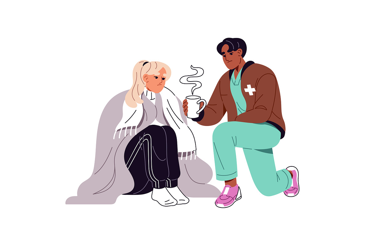 First aid in emergency accidents set, a Healthcare Illustration by PaperTrident (Photo 6 of 13)
