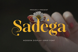 Sadega - Elegant Serif Font