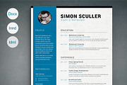 Cv Template, a Resume Template by sz81 (Thumbnail 2 of 3)