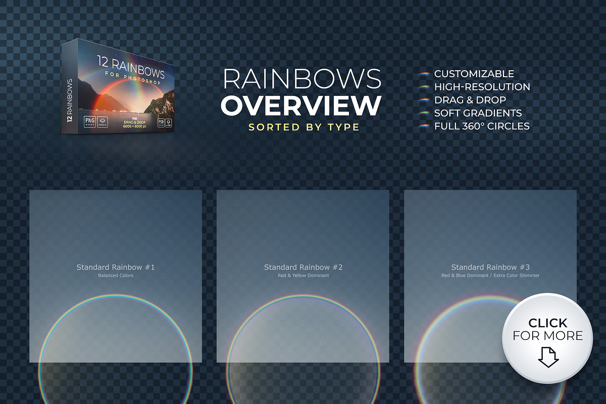 Sky Builder for Photoshop, an Object Graphic by FEINGOLD (Photo 8 of 15)