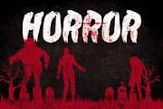 Zombie Attack Halloween Font, a Font by vladocar (Thumbnail 2 of 8)