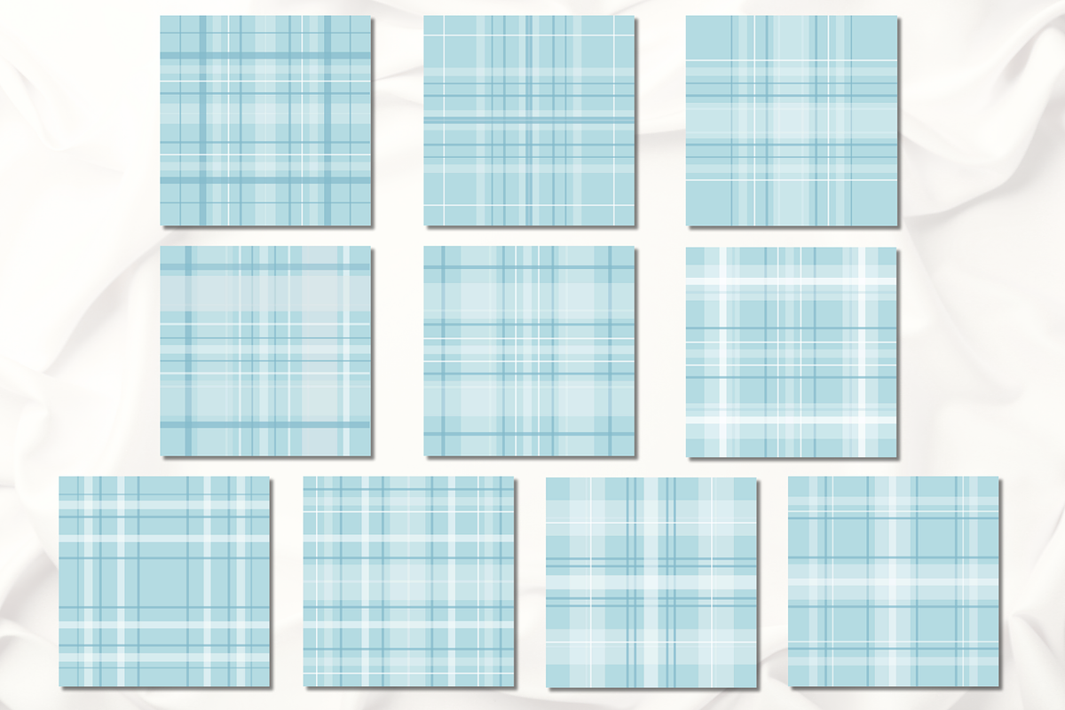 Plaid Tartan Seamless Pattern, a Pattern Graphic by wind mill (Photo 2 of 2)