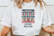 Holiday Book Club PNG,Christmas Book, an Illustration by Libby Wishes (Thumbnail 6 of 6)