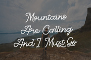 Big Tales - Monoline Script Typeface, a Font by Typefactoryco (Thumbnail 5 of 9)
