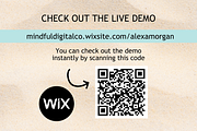 Coaching Wix Website Template, a Wix Template by Mindful Digital Co. (Thumbnail 8 of 10)