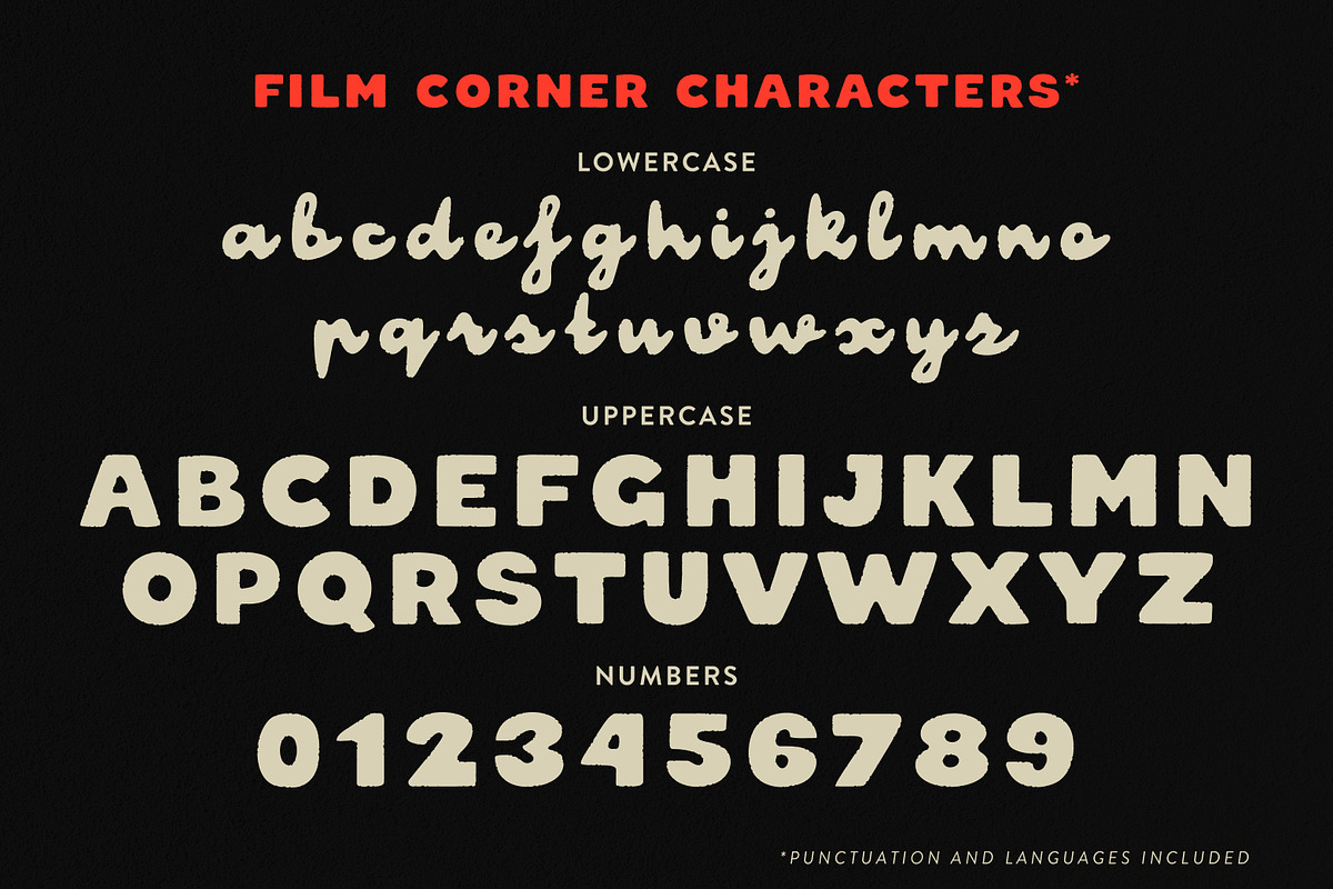 Film Corner Soft Handwritten Script, a Script Font by Struvictory.art (Photo 5 of 9)