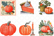 Pumpkin Hand Drawn Fall, an Illustration by Black Bird Studio (Thumbnail 5 of 6)