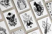 Magic Cats Illustrations Clipart, an Illustration by Julia M. Watercolor (Thumbnail 12 of 13)