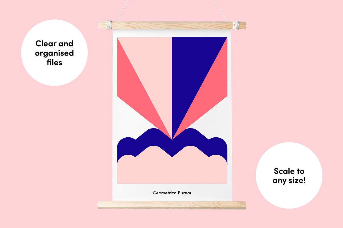 Abstract Forms, a Pattern Graphic by Geometrica Bureau (Photo 6 of 11)