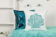 Mermaid Mandala SVG Bundle, an Animal Illustration by OldMarket Designs (Thumbnail 7 of 10)