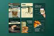Cafe Shop Opening Instagram Post, a Social Media Template by Annora Studio (Thumbnail 2 of 6)