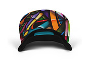Snapback Cap Mockup, a Product Mockup by Denny's Mock-ups (Thumbnail 7 of 12)