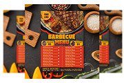 BBQ Restaurant Menu, a Flyer Template by imadeDesign (Thumbnail 1 of 3)