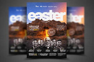 Easter Conference Flyer Psd, a Social Media Template by church flyer templates