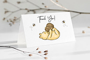 Classic Winne the Pooh Clipart, an Animal Illustration by SvetaArtStore (Thumbnail 6 of 6)