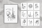 Paris Sketches, an Illustration by Redchocolate (Thumbnail 7 of 8)