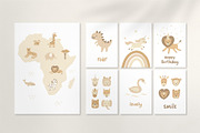 Boho Animals, Alphabet, Patterns, an Object Graphic by NinaFedorova (Thumbnail 8 of 13)