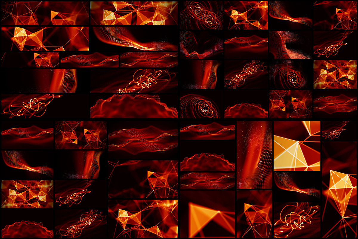 Abstract Plexus SciFi Backgrounds, a Background Graphic by RDShop (Photo 6 of 10)