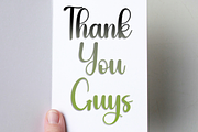Thicky, a Handwritten Font by FreshTypeINK (Thumbnail 7 of 8)