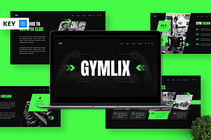 Gymlix - Keynote Templates