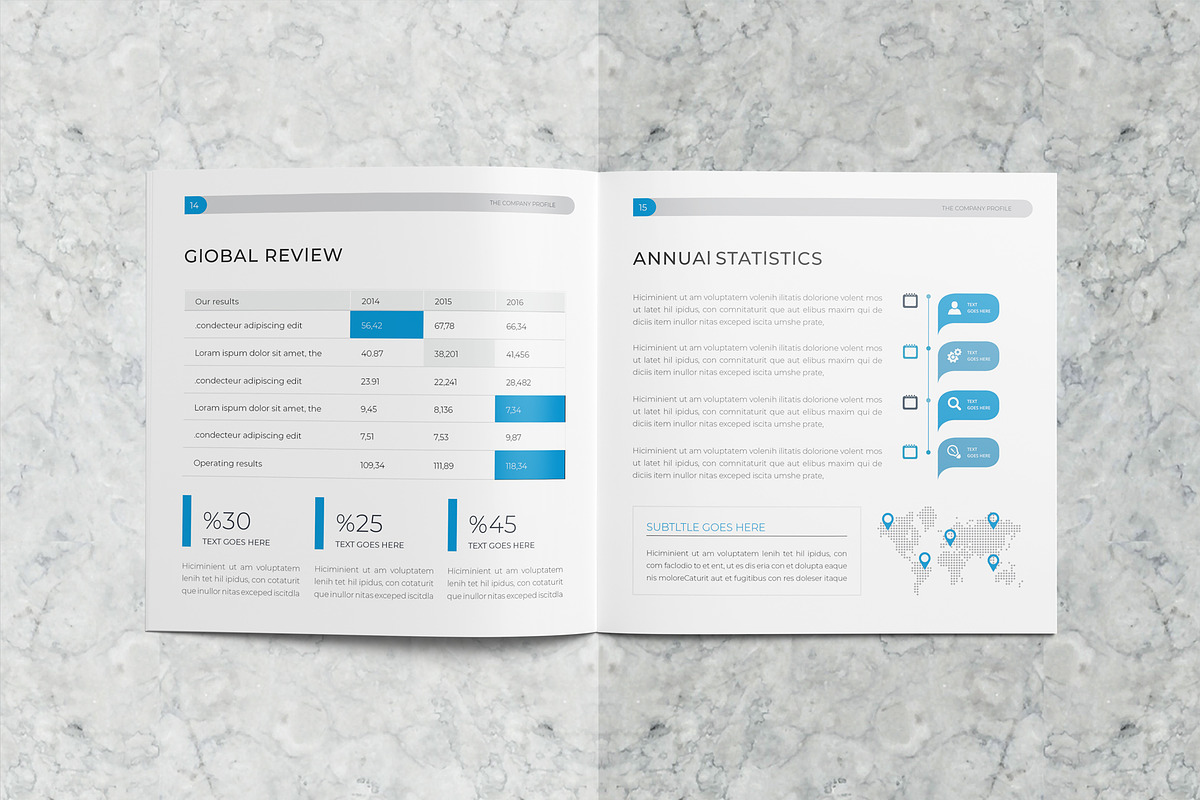 Company Proflle, a Brochure Template by Brochure-Market (Photo 7 of 10)