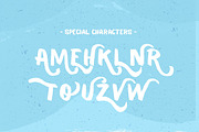 Balmy Brush Font, a Font by BorisG (Thumbnail 3 of 10)