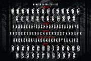 HUNGER - Death Metal Font, a Blackletter Font by Fonday Studio (Thumbnail 8 of 8)