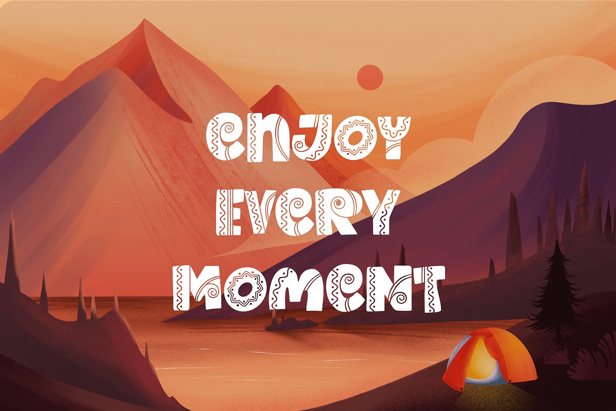 Nordic Queen – Scandinavian Font, a Font by HipFonts (Photo 6 of 11)